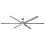 Hinkley - Hinkley 900999FBN-LDD Indy Maxx - 99 Inch 6 Blade Ceiling Fan with Light Kit - The raw, edgy style of Indy is the perfect complemIndy Maxx 99 Inch 6  Brushed Nickel BrushUL: Suitable for damp locations Energy Star Qualified: n/a ADA Certified: n/a  *Number of Lights:   *Bulb Included:Yes *Bulb Type:LED *Finish Type:Brushed Nickel
