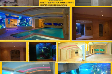 Indoor pool and spa, Long Island, NY