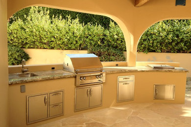 Inspiration for a mediterranean patio remodel in Los Angeles