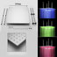 24" Ceiling Shower Rain Head Set With Shower Body Jets