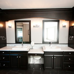 Black and White - Bathroom Cabinets