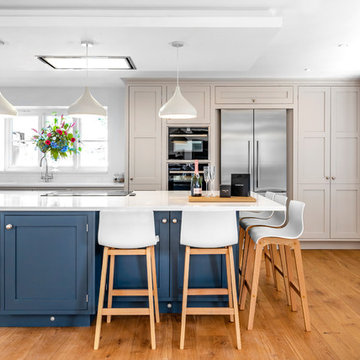 Classic & Clean, Blue & White Kitchen