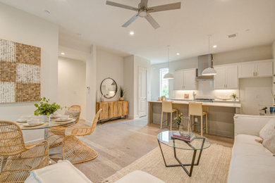Inspiration for a contemporary home design remodel in Austin