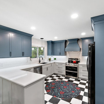 Showplace EVO Pendleton 275 Painted in Labradorite, Oyster, and Carnelian