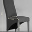 Edmonton Oak Round Extension Dining Table, 4 Lola Chairs, Black Leather