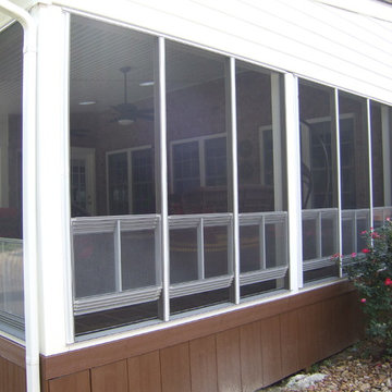 New EZ Breeze Screen Porch & TREX decking