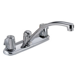 Delta Classic Two Handle Kitchen Faucet - Kitchen Faucets