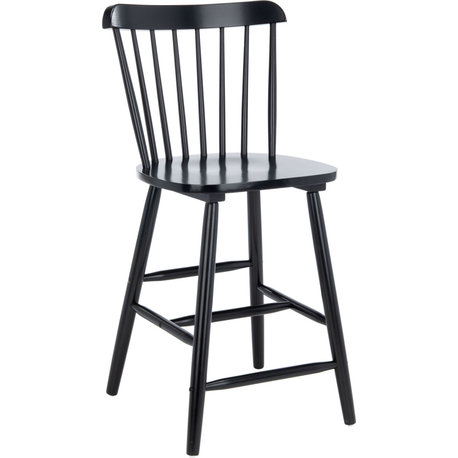 Galena Counter Stool, Set of 2, Black