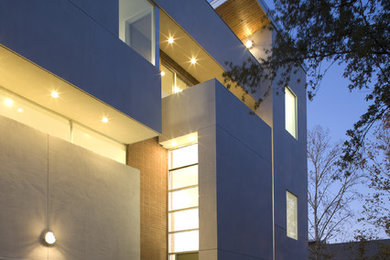 Trendy exterior home photo in Houston