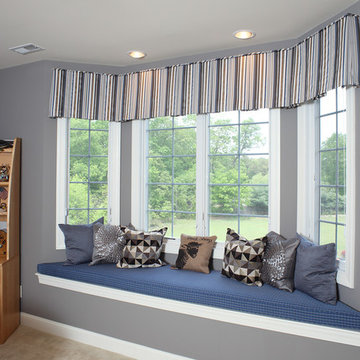 Boys Room in Blues and Grays