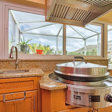 Traditional Style Summer Kitchen