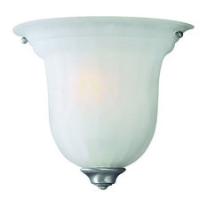 Single-Light Wall Sconce, Satin Nickel