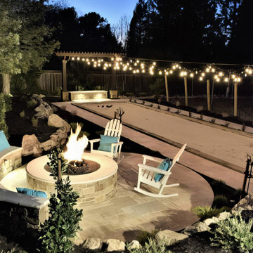 Bocce Ball, Vineyard & Fire Pits. Snyder Lane, Walnut Creek, CA.