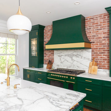 French Industrial Cafe: A European Inspired Kitchen in the Lowcountry