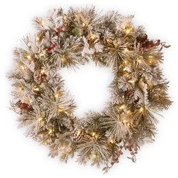 Contemporary Wreaths And Garlands by National Tree Company