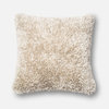Loloi Polyester Pillow Cover in White finish P017P0045WH00PIL3