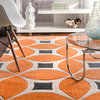 Nuloom Hand-Tufted Gabriela Area Rug, Deep Orange 5'x8'