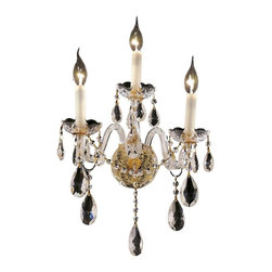 Elegant Lighting - Elegant Lighting 7829W3G/EC Wall Sconce Alexandria - Wall Sconces