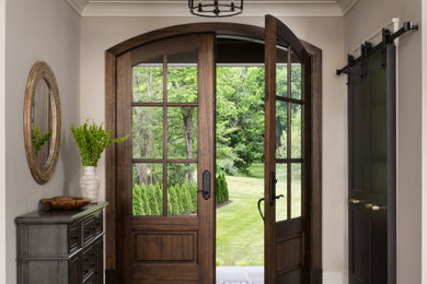 Example of a mountain style entryway design in DC Metro