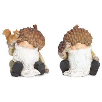 Gnome With Acorn Hat, 2-Piece Set