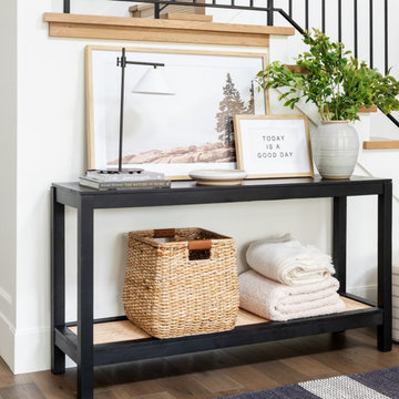 Black Console Front Entry Table Collection - Threshold™ designed with Studio McG