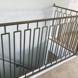 Elegant Metal Railing - Stair Parts