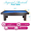 Imperial Montvale Walnut 8' Pool Table, Blue Cloth, With Accessory Bundle