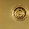 Ruvati 27-inch Undermount Satin Brass Matte Gold Stainless Steel RVH6127GG