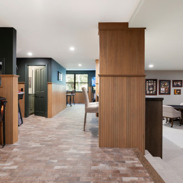 Basement Entertainment Space