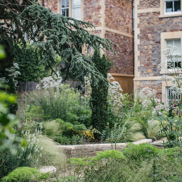 College Fields-herbaceous-planting-garden-design