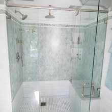 Bathroom-Shower Tiles-Grey/White