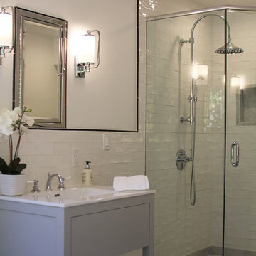 Transitional Cottage Addition and Remodel, Pool and landscape Palo Alto