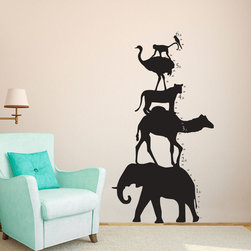 Animal Tower Growth Chart - Growth Charts