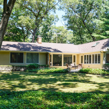Interior Modifications to a Mid-Century Ranch on a Golf Course