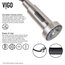 VIGO All-In-One 32" Mercer Stainless Steel Undermount Kitchen Sink Set