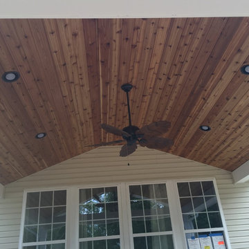 Trex Deck with Roof