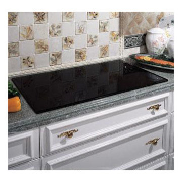Dacor 30" Electric Touch Cooktop, Black Glass With Stainless Trim | ETT3041S