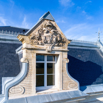 Rénovation totale du toit d'une maison de maître