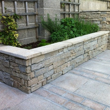 Naas - granite wall detail
