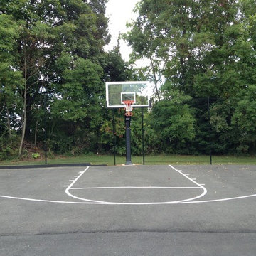 Deena S's Pro Dunk Platinum Basketball System on a 45x25 in Ellicott City, MD