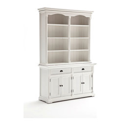 Provence Hutch Dresser - Glass Display Cabinets & Hutches