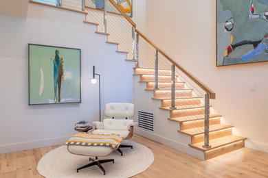 Trendy staircase photo in Other