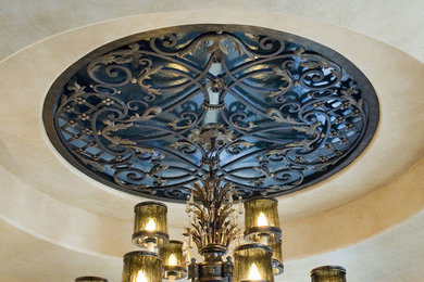 Custom Skylight for chandelier Newport Beach, CA