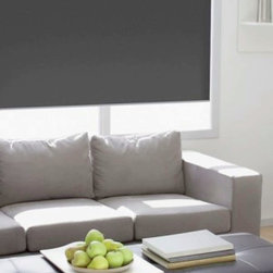BlindSaver Basics Vinyl Blackout Roller Shades - Cellular Shades