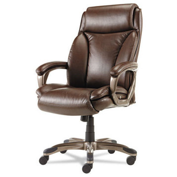 Alera Veon Series Executive High-Back Bonded Leather Chair, Supports Up to 275 l