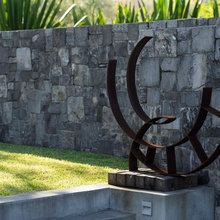 escultura de ferro