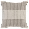 Kamia 22" Square Throw Pillow in Beige by Kosas Home