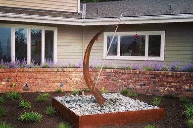 Inspiration for a craftsman landscaping in Seattle.