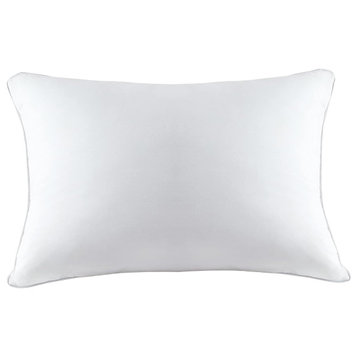 A1HC Throw Pillow Insert, Down Feather Filled, Single, 12"x20"