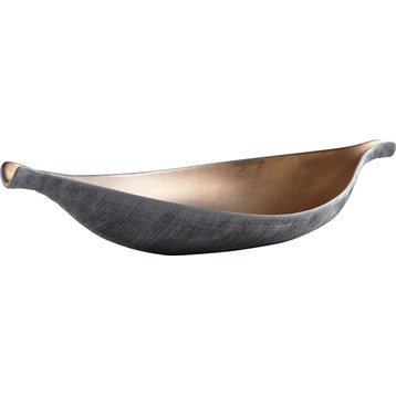 Horus Tray, Charcoal Grey And Bronze